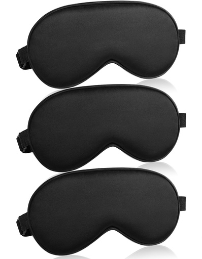 [BRSROBQLOYMWGA3K] Sleep Mask for Women and Men 3 Pcs Eye Mask for Sleeping Blackout