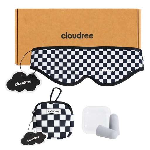 [BRSREBT7DNYB4YDP] Sleep Mask, 3D Contoured Nose, Light Blocking for Side Sleepers