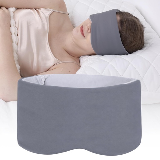 [BRSREAINOJ6BAEY3] Dual-Sided Sleep Mask with Silent Fastener, No Buckle Eye Mask for Sleep