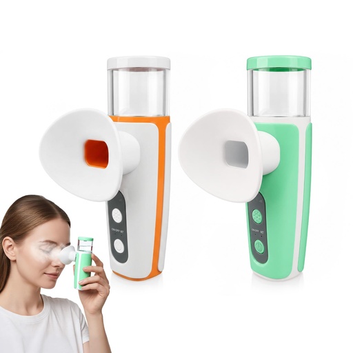 [BRSRGBIYBB4BQCD3] Kocpudu Eye Steamer for Dry Eyes, 3-Speed Adjustable (White)