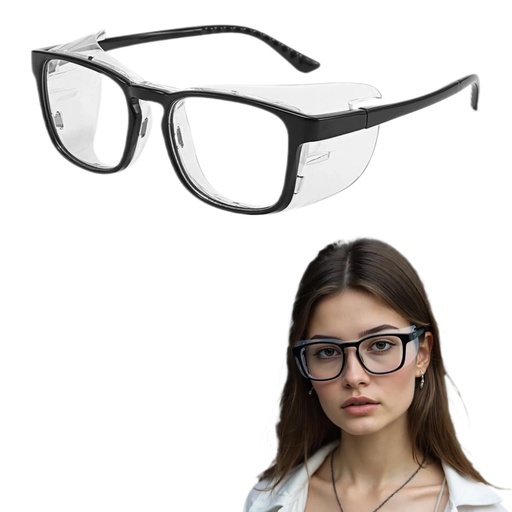 [BRSRGZD3DMPWEYD4] YCD-incerda Moisture Chamber Glasses, for Dry Eyes, Black