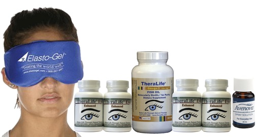 [BRSWGYITO4FROG3Z] Complete Dry Eye Treatment- 4 bottles of TheraLife Eye + 1 Fish Oil - You save $9