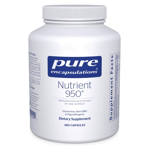 [BRSWIED6CR7WGYDE] Pure Encapsulations Nutrient 950 | Multivitamin Mineral Supplement to Support Physiological Functions and a Healthy Lifestyle* | 360 Capsules