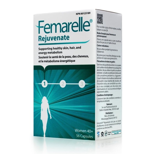 [BRSWKHDZPICBAFLM] Femarelle Rejuvenate Perimenopause Supplement for Woman