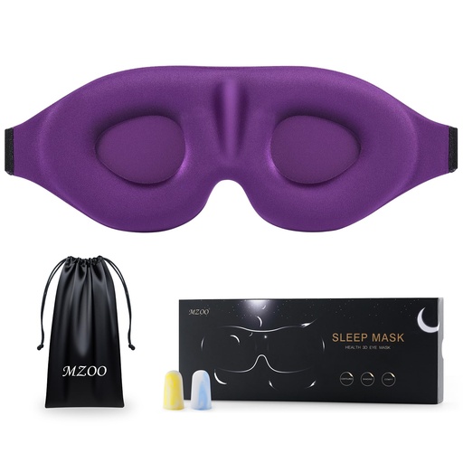 [BRSWGCYRB4IAAG3D] MZOO Luxury Sleep Mask for Women Men Patented Light Blocking Design