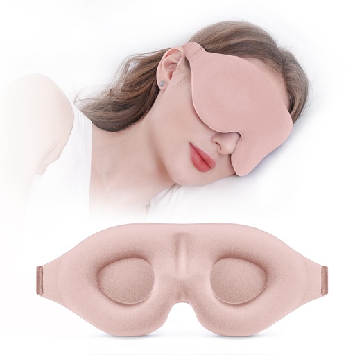 [BRSRAFIYA56RMGTP] YIVIEW Sleep Mask for Side Sleeper, Light Blocking Zero Pressure Blindfold