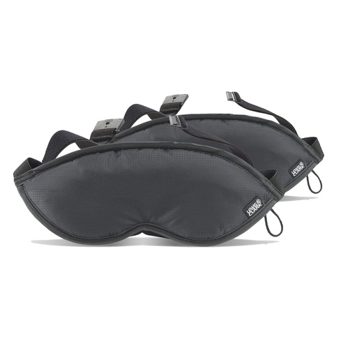 [BRSWIYQFDJ5AY3T2] Lewis N. Clark Comfort Sleep Mask | Eye Mask for Travel | Comfortable & Breathable | Light Blocking & Adjustable | 2 Pack | Black