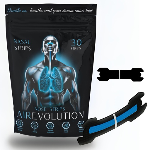 [BRSRA2Y3OIJQE33L] Nasal Strips for Snoring - Nose Strips for Breathing - One Big Spring Technology & Visual Positioning Aid - 30 Count - Snore Strips - Nose Tape