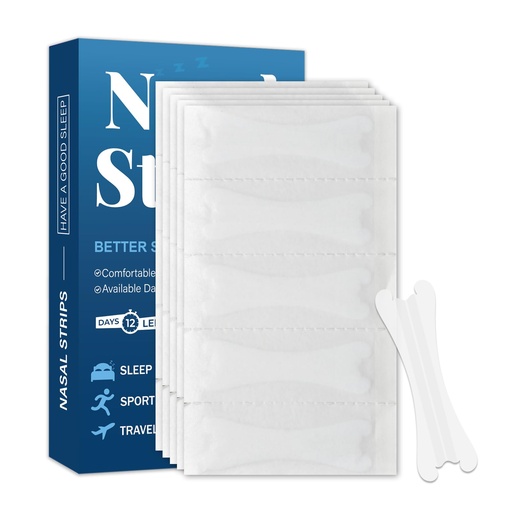 [BRSREBACBZ7WEGYZ] Nasal Strips,Clear Nasal Strips,Sleep Nasal Strips(66mm*19mm) (50)