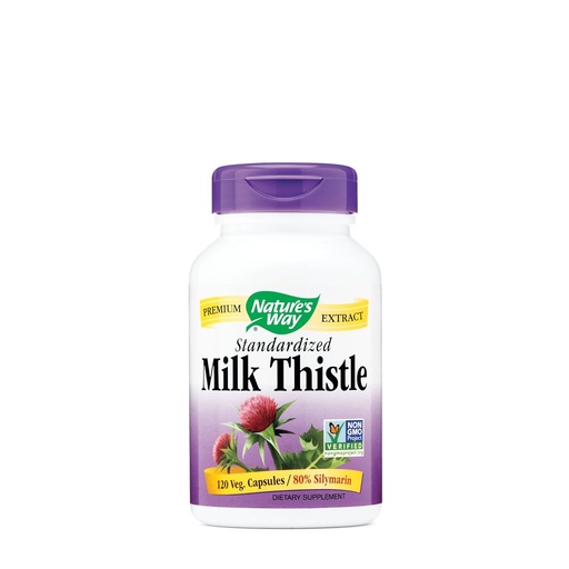 [BRSWIY3QB4PR63LU] Natures Way Milk Thistle Standardized, 120 Count