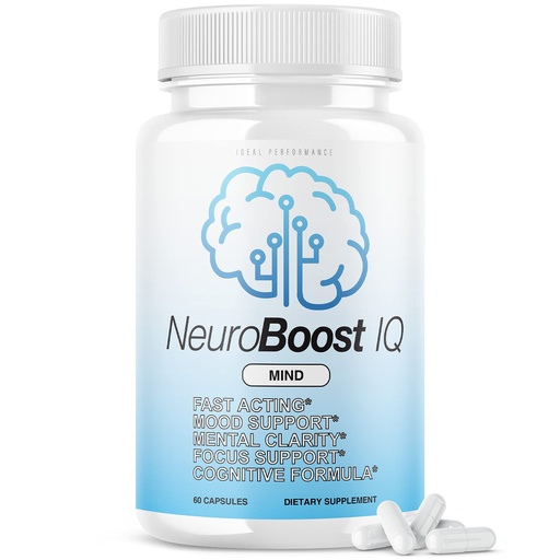 [BRSW22QEOUPWO23A] Neuro Boost IQ Supplement Brain Pills Mind Ben Carson Neurobooster Neuroboostiq (60 Capsules)