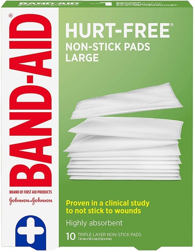[BRSWIFY4CVYRQHTY] Johnson's First Aid Non Stick Easy Release Pads