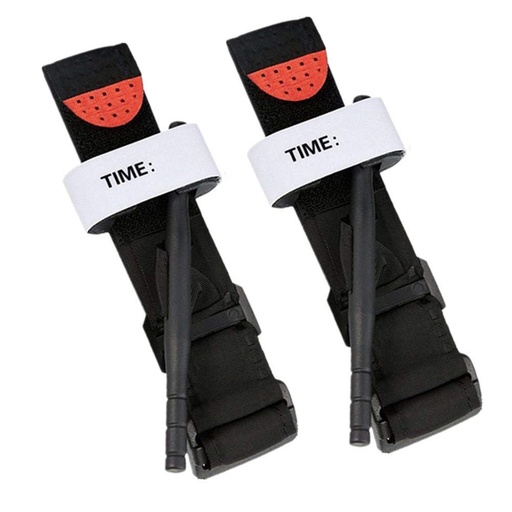 [BRSWYZD4BB6BEHT4] Tourniquets, 2 Pack Emergency Outdoor Tourniquet First Aid Tactical Life Saving Hemorrhage Control, Single-handed Operation of Hemostatic Bandage