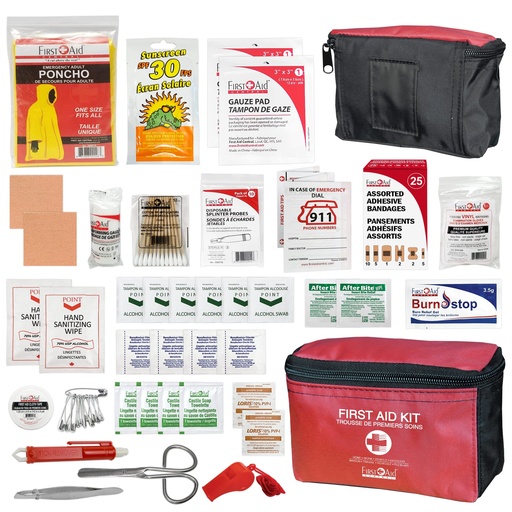 [BRSRMGDYAB5Q2ETK] First Aid Central Outdoor First Aid Kit