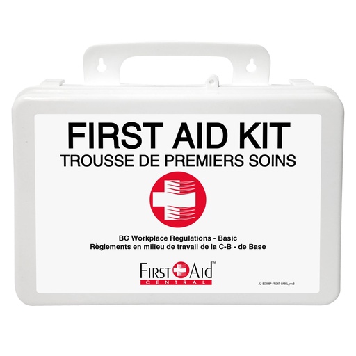 [BRSRMGDYA4GQOF3U] First Aid Central British Columbia Basic First Aid Kit (2-5 People)