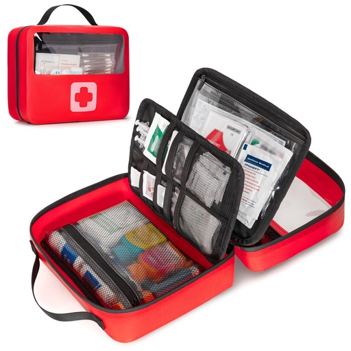 [BRSREYIBCUPWOA3O] Marscamd Waterproof Empty First Aid Bag with a Detachable Panel