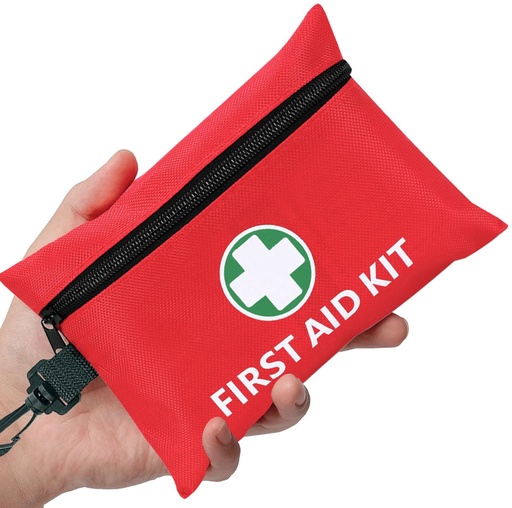 [BRSREBA7OYMQYHY3] Mini First Aid Kit - 147 Piece Small First Aid Kit,with Rotatable Buckle Ideal for Cars, Schools, Sports, Homes, Travel, Camping, Hiking ﻿