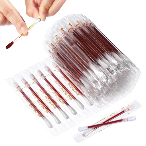 [BRSRAYYYBZ6RU23K] Iodine Swabs, 50 Pcs Disposable Iodine Swabs, Iodine Swabs Individually Wrapped for Nose Care, Disinfection Wound, Outdoor Medical Supplies