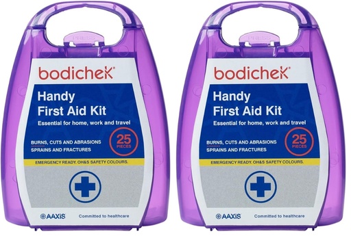 [BRSRG2QTOUPGO3DF] Bodichek 25pcs First Aid Kit Assorted Colours (Pack of 2)