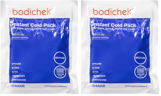 [BRSRG233A4AQK2TZ] Bodichek Instant Cold Pack Medium 15cm x 18.5cm (Pack of 2)