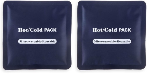 [BRSRGFIBDN5WEET2] 1st Care 1PK Hot Cold Gel Packs Reusable Microwavable Freeze 15 x 15cm (Pack of 2)