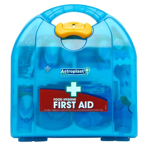 [BRSWGCDQCR6BAG35] Astroplast Hospital Grade 1-50 Person HSE Compliant First Aid Kit - Premium Integrated Carry Handle & Wall Mountable - Ideal for Home, Wokplace, Sports - Mezzo First Aid Box