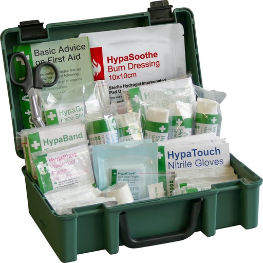 [BRSWKYI5OB6AMC3Y] Safety First Aid Group Economy First Aid Kit BS 8599 Compliant, Small Fully Stocked