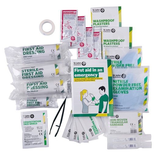 [BRSWEBIOCN6RQC3L] St John Ambulance F30563 Universal First Aid Refill Kit