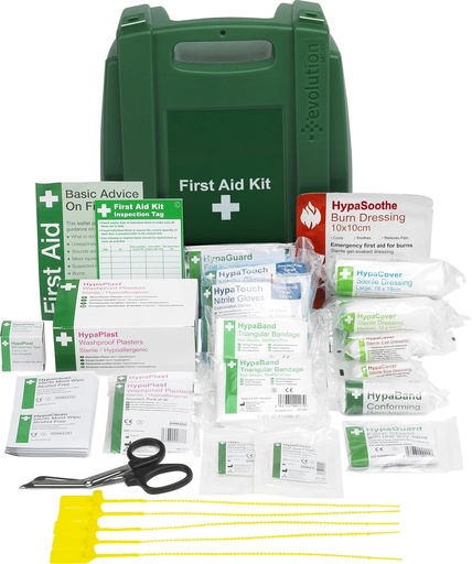 [BRSW2AT4A54BGAYU] Safety First Aid Evolution Plus British Standard First Aid Kit, Small