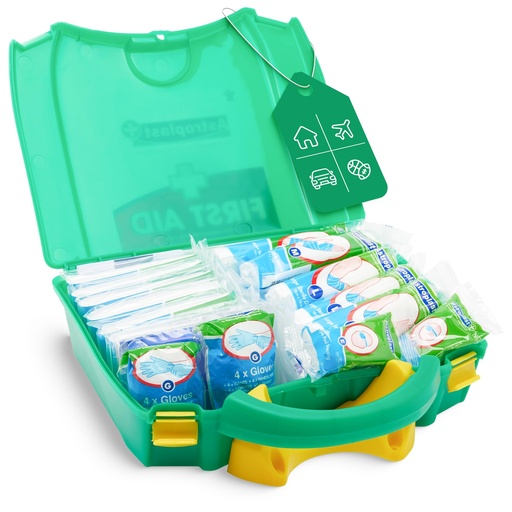 [BRSWI2YNAJ7B2DQ3] Astroplast 1047031 Green Box 20 Person First Aid Kit