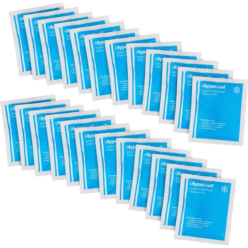 [BRSWIED4PIIGAAD6] Safety First Aid HypaCool Pack of 24 Instant Cold Packs 12.5cm x 15cm