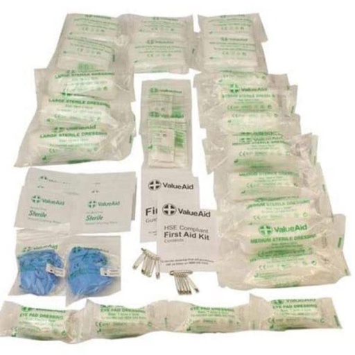 [BRSWGGL6BYPWADTK] Value Aid HSE Compliant Workplace First Aid Refill Kit (11-20 Person)