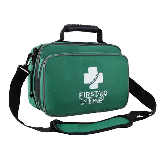 [BRSRGGQECQBWAFLB] Large First Aid Kit - Comprehensive Medical Kit for Home, Car, Travel, Camping, Business, School & Outdoor(Green)