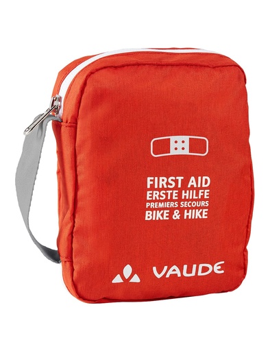 [BRSRE2YPCMCWGCTX] VAUDE First Aid Kit M, Comprehensive Set with Compact Pack Size, Lava, One Size