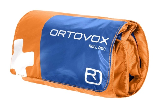 [BRSWECQZBYARMHTJ] Ortovox Roll Doc First Aid Kit - Shocking Orange, 15 x 10 x 6 cm
