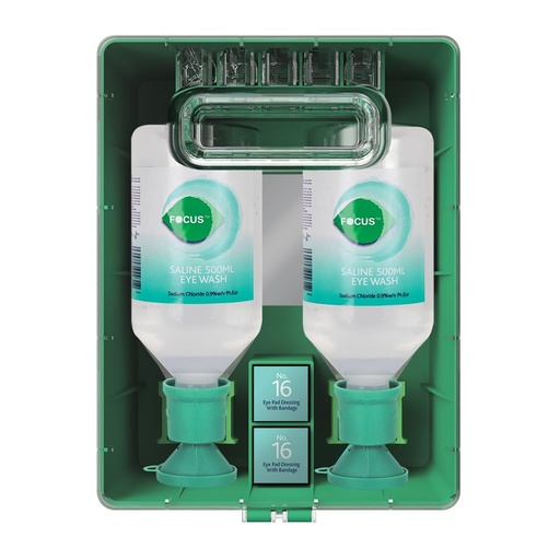 [BRSROFQLDIMRSH34] Focus Double Eye Wash Station - Complete