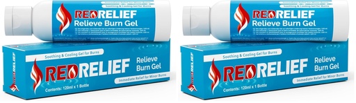 [BRSRGBACDEIWG2DU] RedRelief Emergency Fire Gel 120ml (Pack of 2)