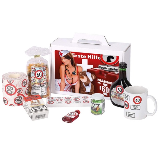 [BRSWKEIYOEORA3D2] First Aid Case for Men from 60 (8 Pieces)