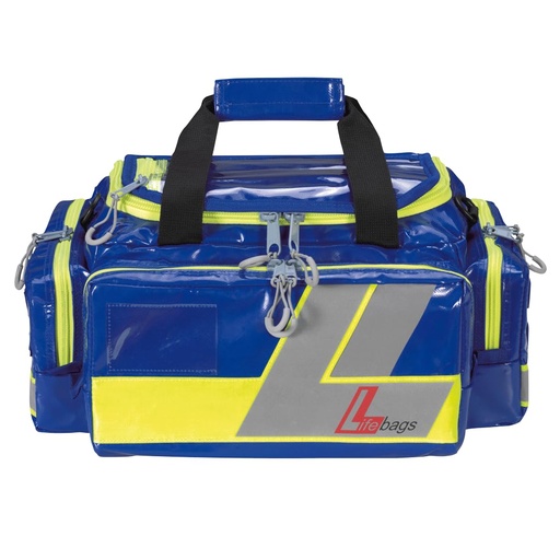 [BRSROAYLDFYR4HLV] Söhngen Lifebag S 0405054 First Aid Backpack for Sports, Blue, Equipped, First Aid Kit, Emergency Equipment