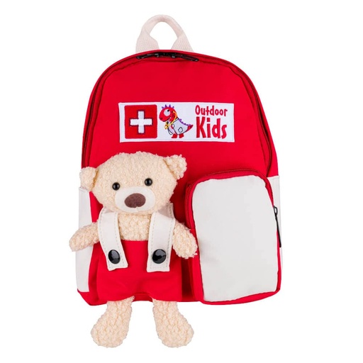[BRSRMHT2PIIQOADX] DGUV 202-089 Children's First Aid Backpack Outdoor Kids Red/White Filled Item No. 609628