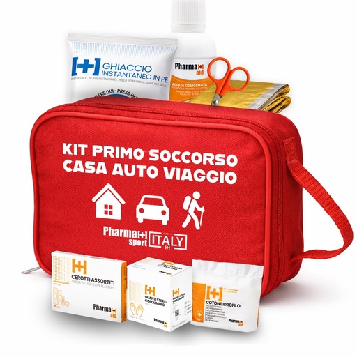 [BRSRECQRAUFQ4YDU] PHARMA+SPORT Car, Home and Travel First Aid Kit - 51 Piece