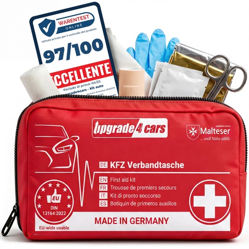 [BRSREYDYDMPWOF3G] Upgrade4cars Car First Aid Kit Made in Germany Version 2026