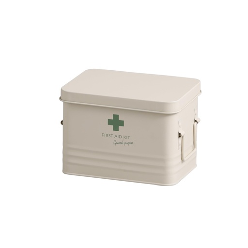 [BRSREZQCOIIBYHTH] Abitte HF-902-BE Soan First Aid Box (Beige), 10.0 x 6.5 x 6.3 inches (25.5 x 16.5 x 16.5 cm)