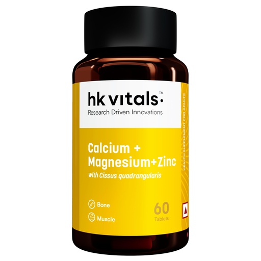 [BRSWGY33OJ6BODT7] hk vitals Calcium Magnesium & Zinc, 60 Tablets