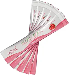[BRSROGI2PMJWCHTB] Mitra9 Kava Powder RelaxPak - Strawberry Watermelon Kava Extract Powder Packets | Mood Enhancer | Plant Based | Promotes Natural Calm & Clarity | Easy Open Single-Serving Stick (5)