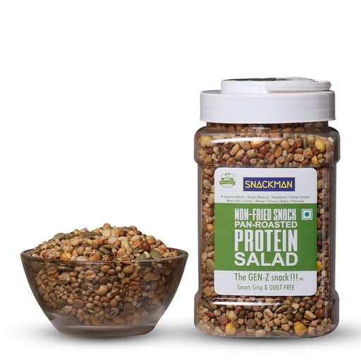 [BRSRGAILOQFAIDTG] Jewel Farmer Snackman Pan Roasted Non-Fried Protein Salad Healthy Snacks 450Gm