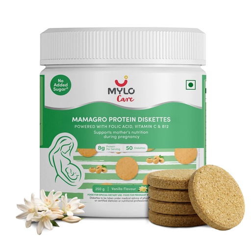 [BRSRGAQNCEHRYCT2] Mylo Care Mamagro Protein Diskettes | Support Mother’s Nutrition