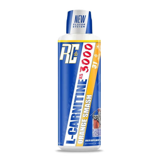 [BRSRGHY6DF5GYAAZ] Ronnie Coleman Signature Series L-Carnitine XS 3000mg Liquid, Orange Smash (31 Servings, 465ml)