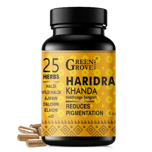 [BRSRAAYFOZYRQYL5] Haridra Khanda with Curcumin Supreme Formula | Powerful blend of 25 herbs, designed to reduce pigmentation and enhance skin clarity. | Professional-grade Ayurvedic formula | Formulated in USA