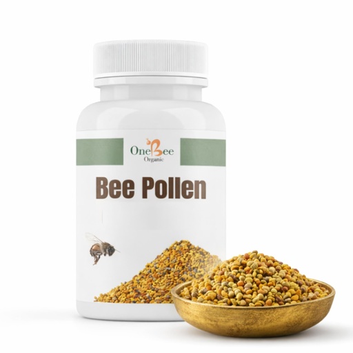 [BRSROGAKAFYR6CDP] OneBee Raw Organic Bee Pollen - 100 Gm - Anti-Oxidants and Protein Rich Natural Superfood | 100% Natural & Organic Plant Based Protein | Immunity Booster | Granules